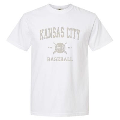 Kansas City Vintage Baseball Throwback Garment-Dyed Heavyweight T-Shirt