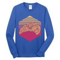 Kawaii Croissant Vintage Gift Tall Long Sleeve T-Shirt