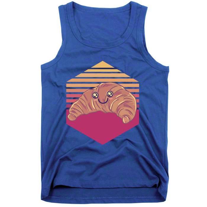 Kawaii Croissant Vintage Gift Tank Top