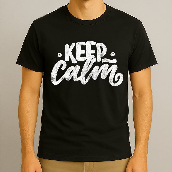 Keep Calm Vintage Quote T-Shirt