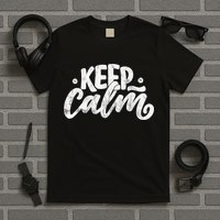 Keep Calm Vintage Quote T-Shirt