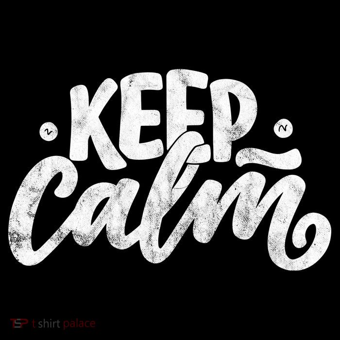 Keep Calm Vintage Quote 7-Panel Snapback Hat