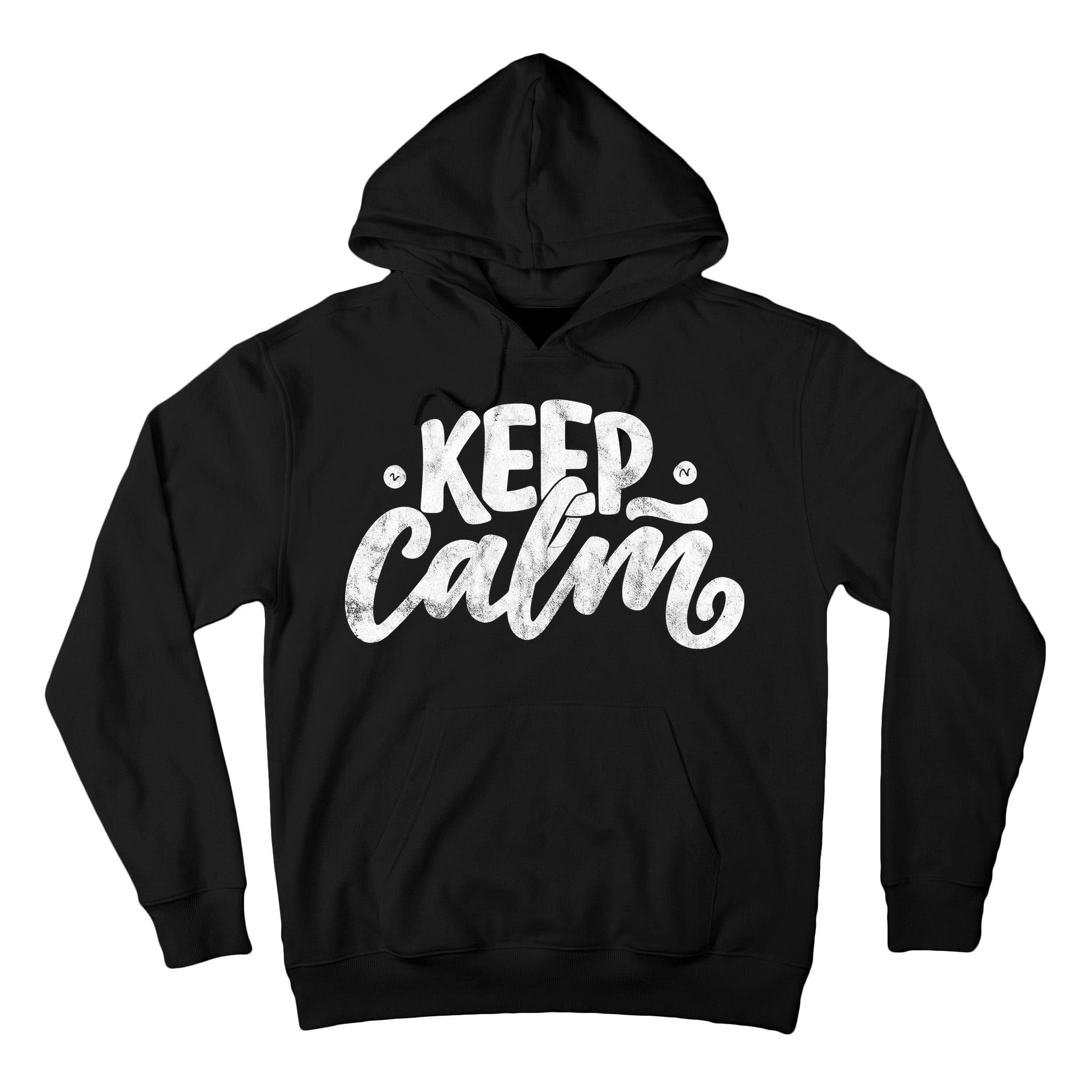 Keep Calm Vintage Quote Tall Hoodie