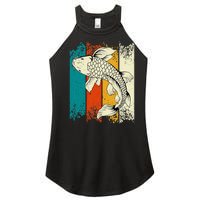 Koi Carp Vintage Koi Fish Women's Perfect Tri Rocker Tank