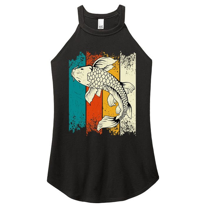 Koi Carp Vintage Koi Fish Women's Perfect Tri Rocker Tank