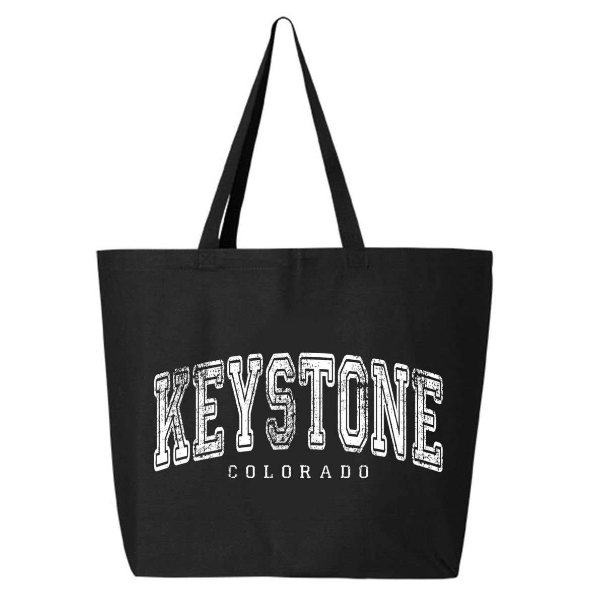 Keystone Colorado Vintage Retro Us City State Travel Meaningful Gift 25L Jumbo Tote