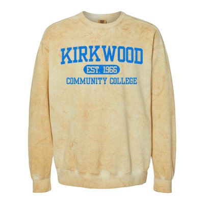 Kirkwood Community Vintage Arch College Colorblast Crewneck Sweatshirt