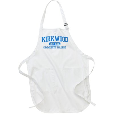 Kirkwood Community Vintage Arch College Full-Length Apron With Pockets