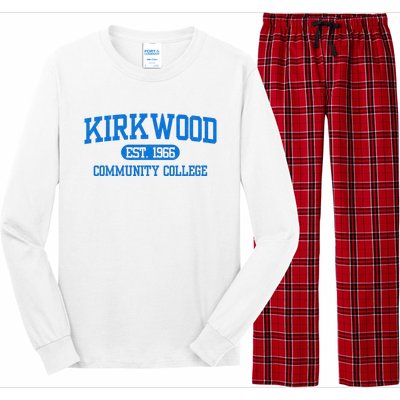 Kirkwood Community Vintage Arch College Long Sleeve Pajama Set