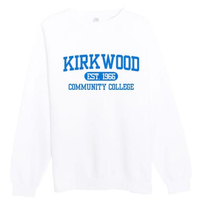 Kirkwood Community Vintage Arch College Premium Crewneck Sweatshirt