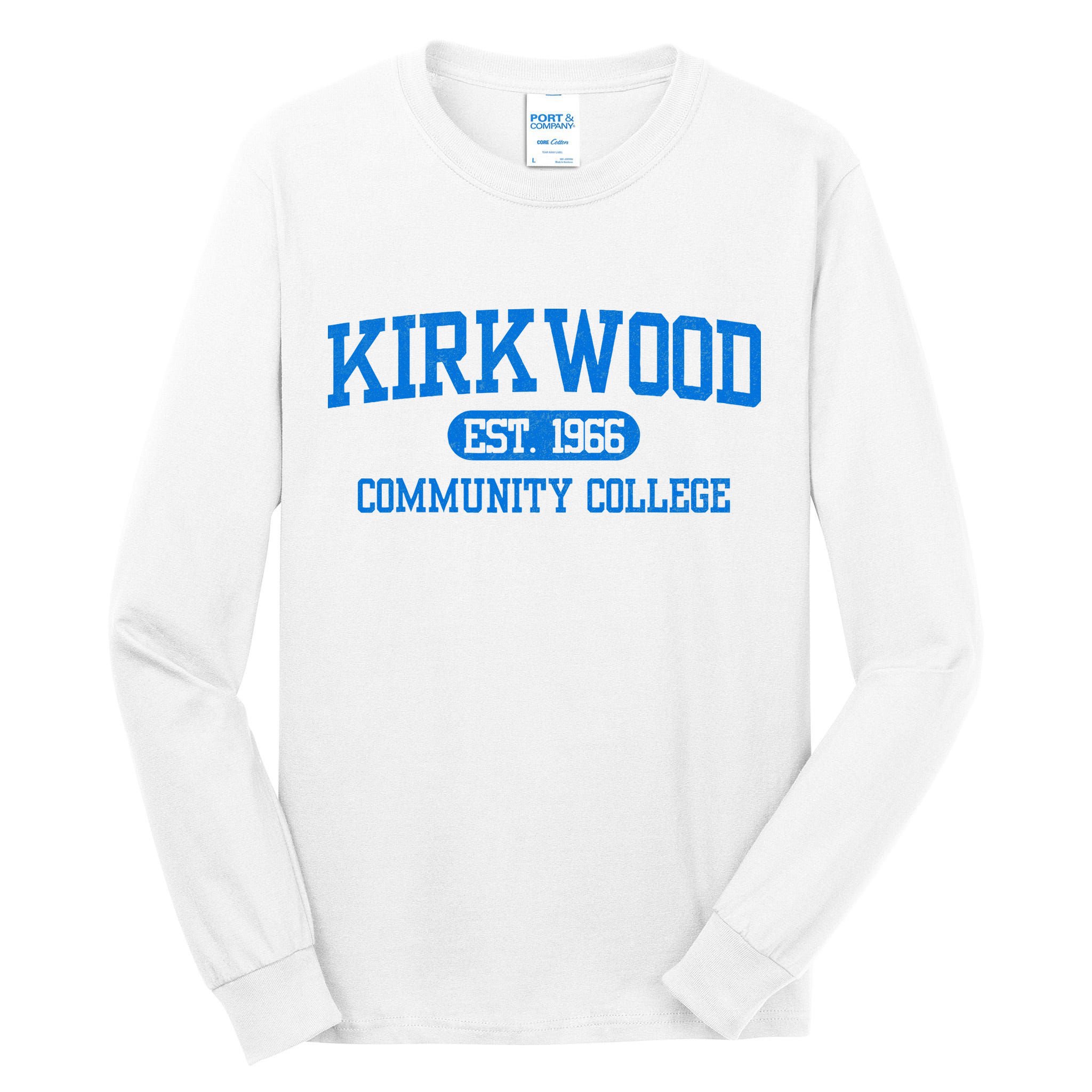 Kirkwood Community Vintage Arch College Tall Long Sleeve T-Shirt