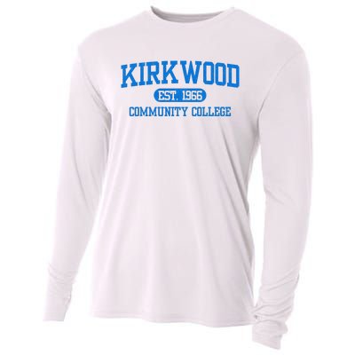 Kirkwood Community Vintage Arch College Cooling Performance Long Sleeve Crew