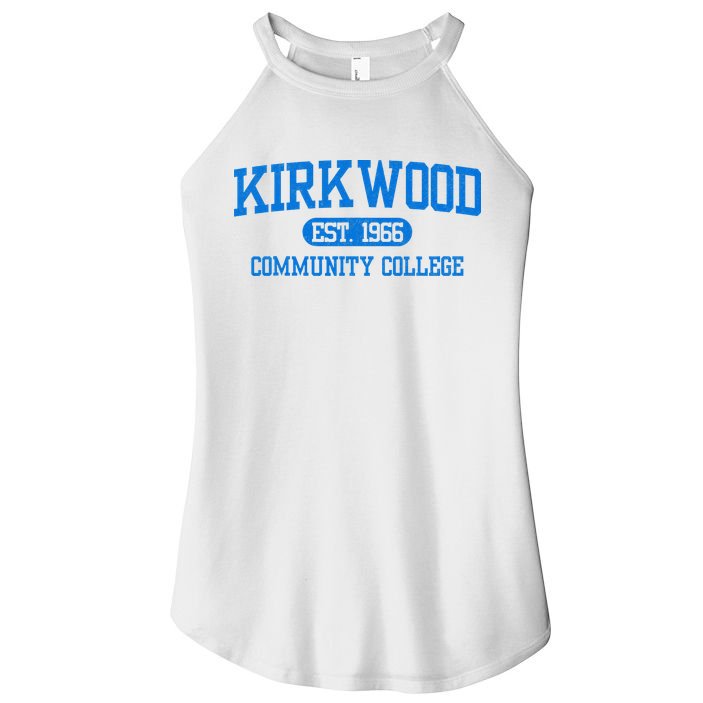 Kirkwood Community Vintage Arch College Women's Perfect Tri Rocker Tank