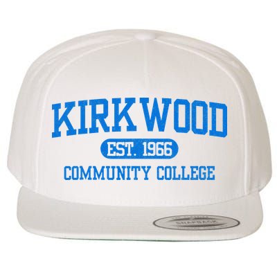 Kirkwood Community Vintage Arch College Wool Snapback Cap