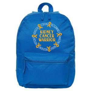 Kidney Cancer Warrior Gift 16 in Basic Backpack