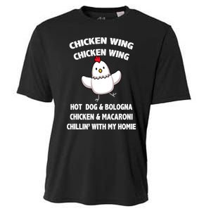 Kids Chicken Wing Chicken Wing Hot Dog And Bologna Toddlers Cooling Performance Crew T-Shirt