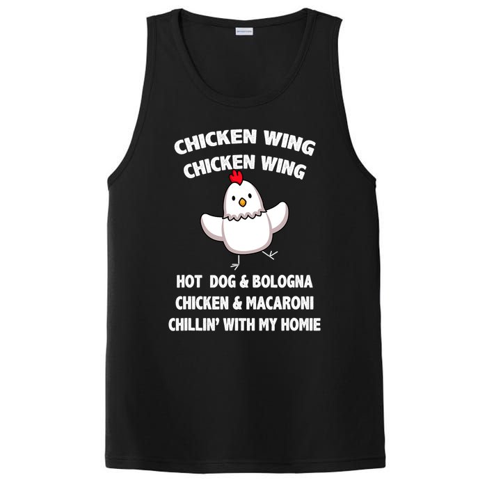 Kids Chicken Wing Chicken Wing Hot Dog And Bologna Toddlers PosiCharge Competitor Tank