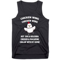 Kids Chicken Wing Chicken Wing Hot Dog And Bologna Toddlers Tank Top