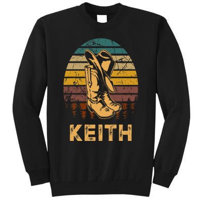 Keith Cowboy Wild West Personalized Team Keith Family Pride Sweatshirt