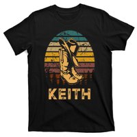 Keith Cowboy Wild West Personalized Team Keith Family Pride T-Shirt