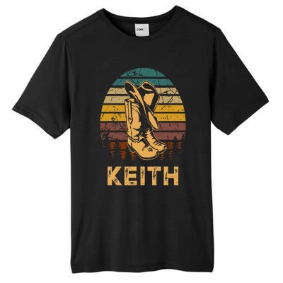 Keith Cowboy Wild West Personalized Team Keith Family Pride Tall Fusion ChromaSoft Performance T-Shirt