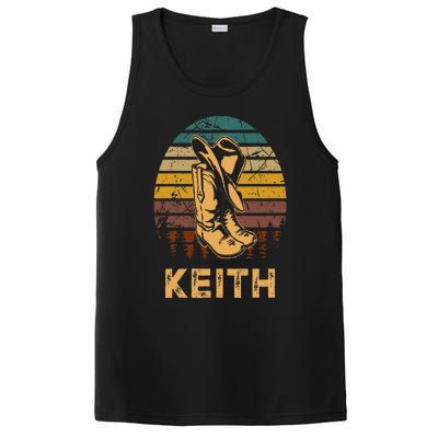 Keith Cowboy Wild West Personalized Team Keith Family Pride PosiCharge Competitor Tank