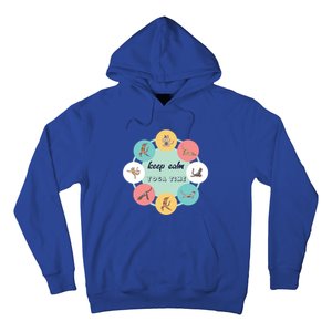 Keep Calm Yoga Time Gift Hoodie