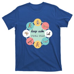 Keep Calm Yoga Time Gift T-Shirt