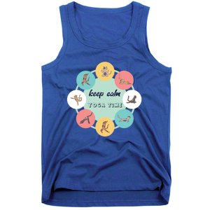 Keep Calm Yoga Time Gift Tank Top