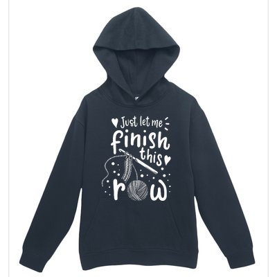 Knitting Crocheting Yarn Funny Urban Pullover Hoodie