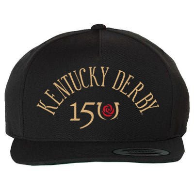 Kentuck.Y Derby 150th Arch Over Officially License.D Wool Snapback Cap