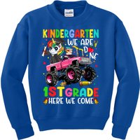 Kindergarten Done 1St Grade Here We Come Unicorn Graduation Gift Kids Sweatshirt