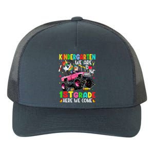 Kindergarten Done 1St Grade Here We Come Unicorn Graduation Gift Yupoong Adult 5-Panel Trucker Hat