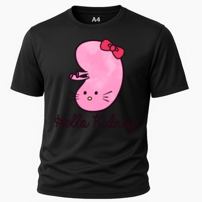 Kidney Disease Awareness Ney Transplant Donor Dialysis Gift Cooling Performance Crew T-Shirt
