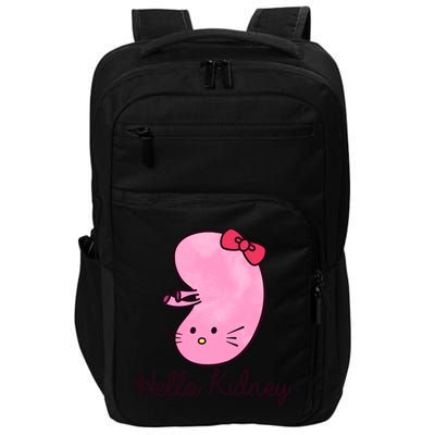 Kidney Disease Awareness Ney Transplant Donor Dialysis Gift Impact Tech Backpack