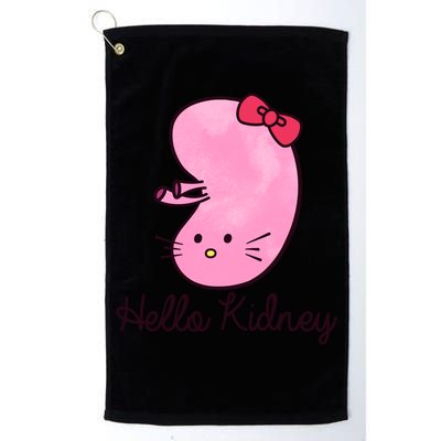Kidney Disease Awareness Ney Transplant Donor Dialysis Gift Golf Towel