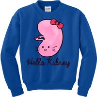 Kidney Disease Awareness Ney Transplant Donor Dialysis Gift Kids Sweatshirt