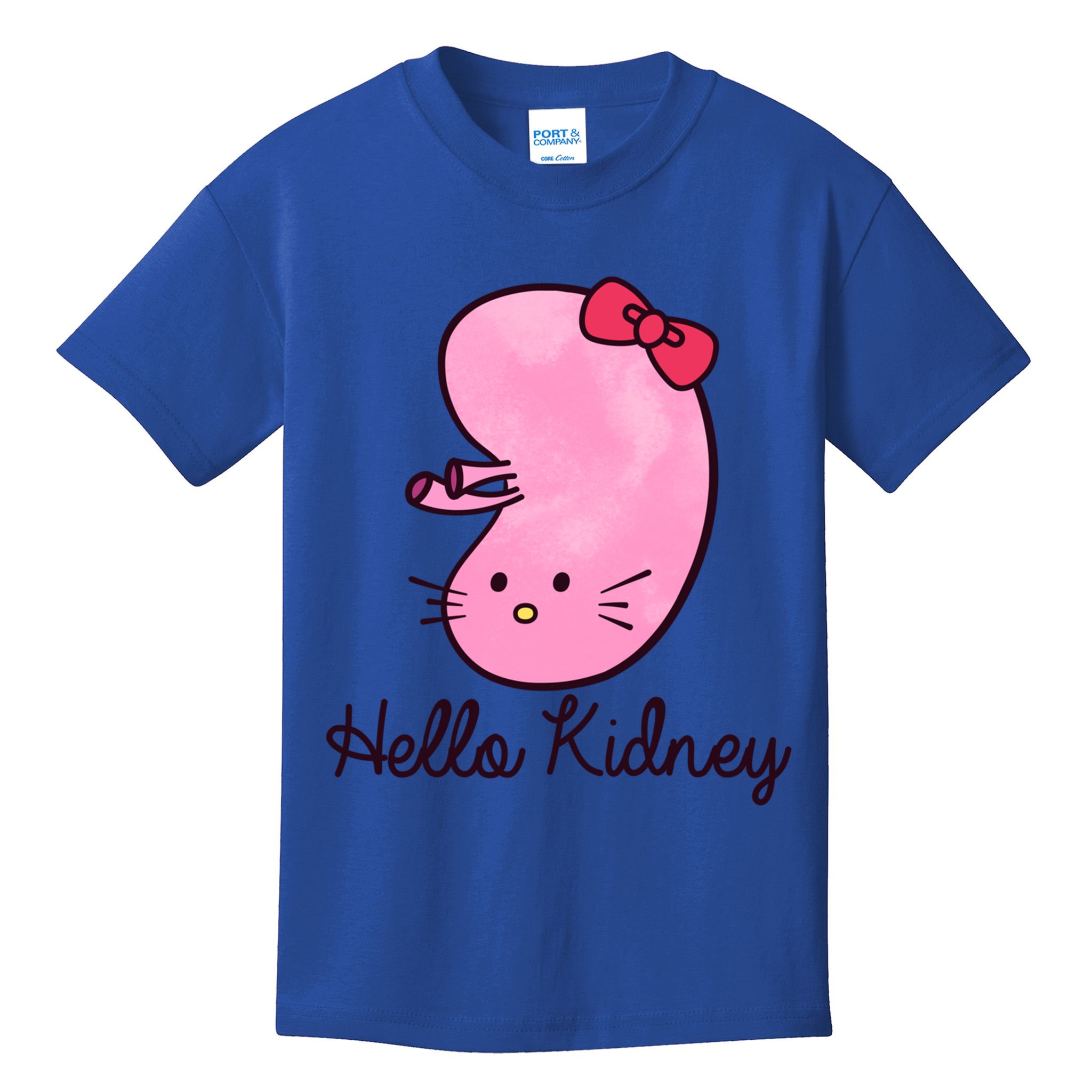 Kidney Disease Awareness Ney Transplant Donor Dialysis Gift Kids T-Shirt