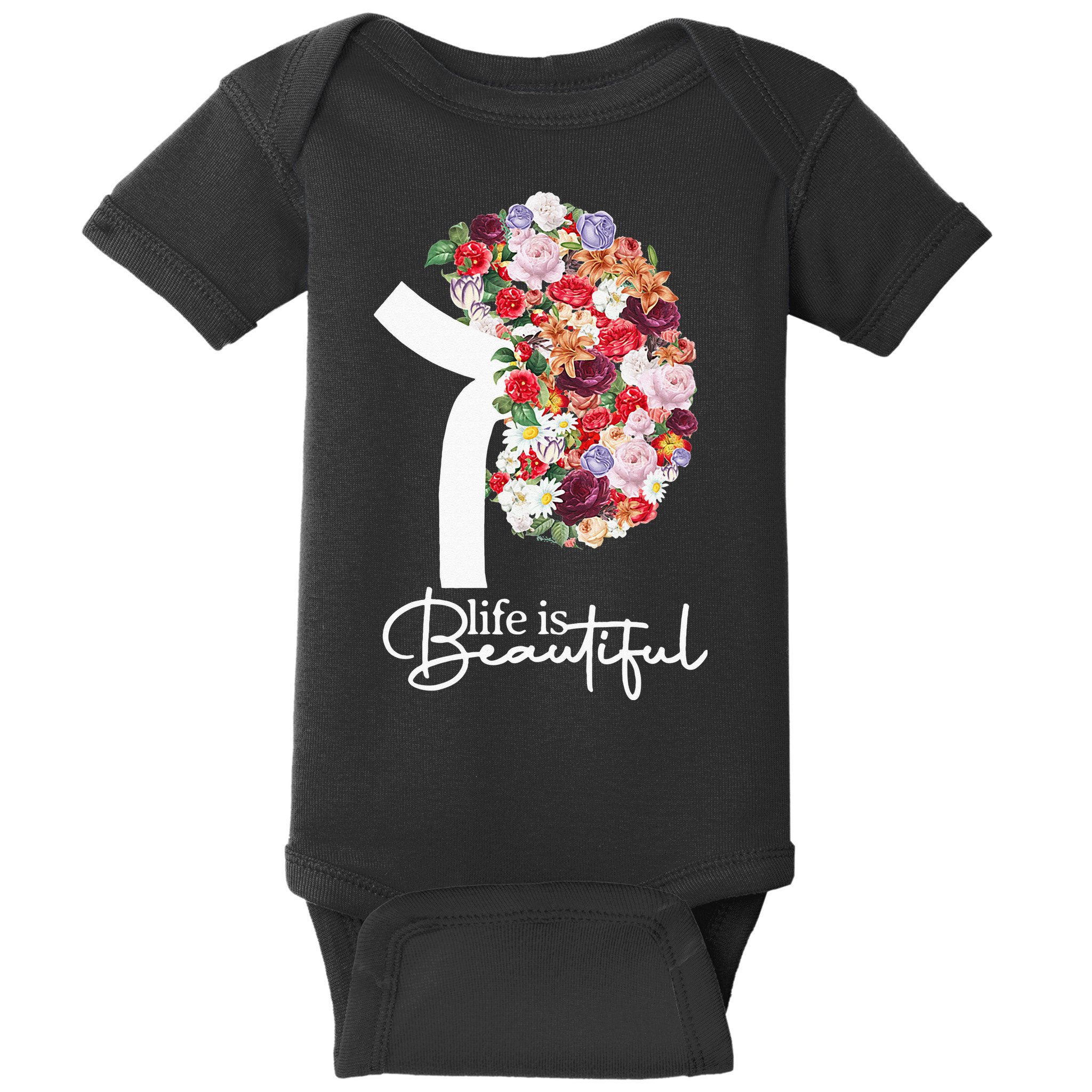 Kidney Disease Awareness Kidney Dialysis Transplant Donor Baby Bodysuit