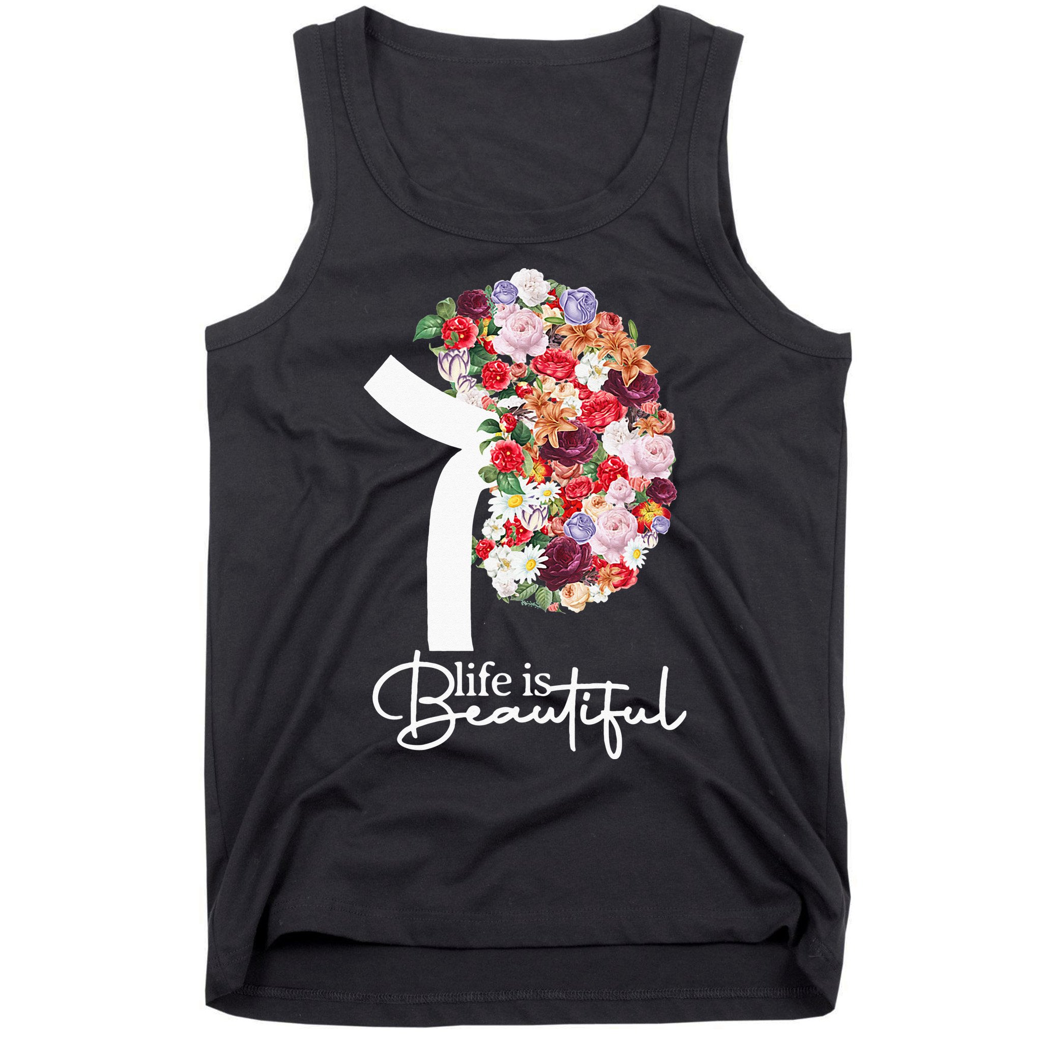 Kidney Disease Awareness Kidney Dialysis Transplant Donor Tank Top
