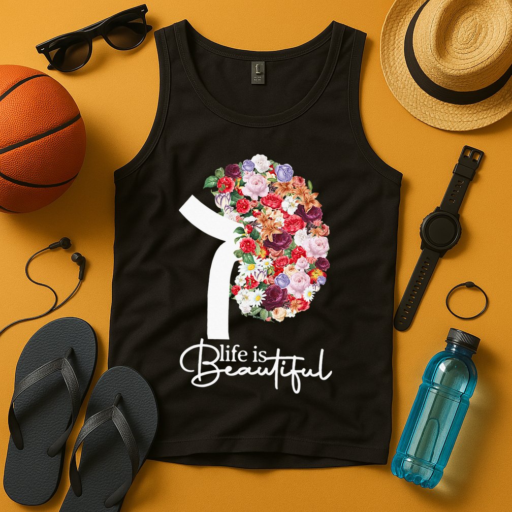Kidney Disease Awareness Kidney Dialysis Transplant Donor Tank Top