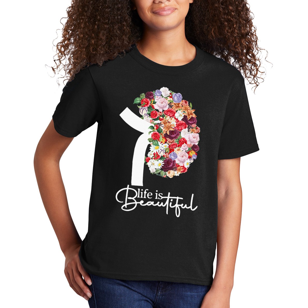 Kidney Disease Awareness Kidney Dialysis Transplant Donor Kids T-Shirt
