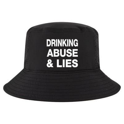 Kallmekris Drinking Abuse And Lies Cool Comfort Performance Bucket Hat
