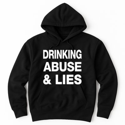 Kallmekris Drinking Abuse And Lies Hoodie