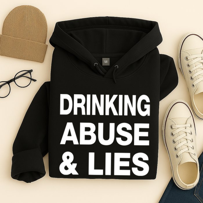 Kallmekris Drinking Abuse And Lies Hoodie