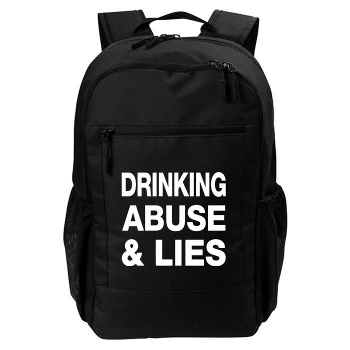 Kallmekris Drinking Abuse And Lies Backpack