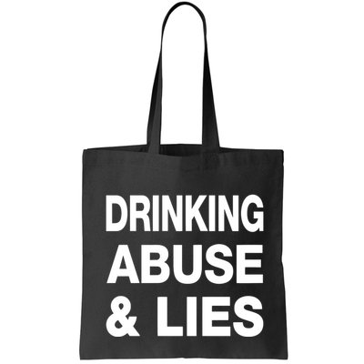 Kallmekris Drinking Abuse And Lies Bag