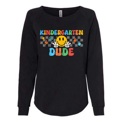 Kindergarten Dude Back To School First Day Of Kinder Womens California Wash Sweatshirt