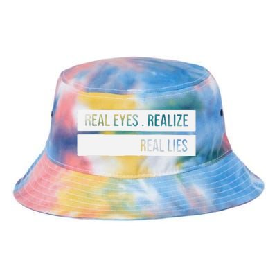 Kevin De Bruyne Real Eyes Realize Real Lies Tie Dye Newport Bucket Hat