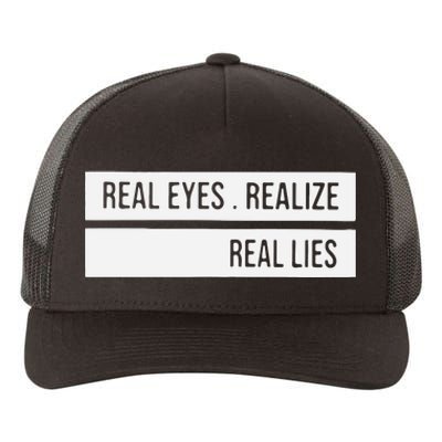 Kevin De Bruyne Real Eyes Realize Real Lies Yupoong Adult 5-Panel Trucker Hat